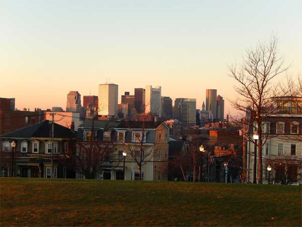 Boston Skyline from Dorchester Heights