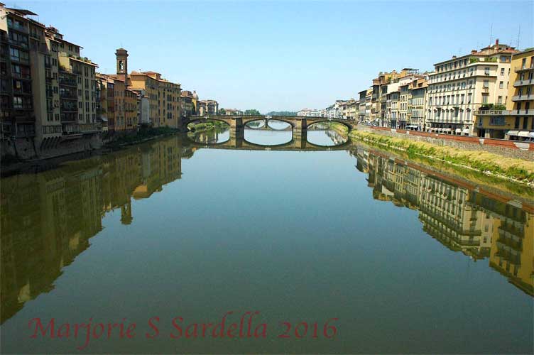 Along the River Arno, Florence, Italy