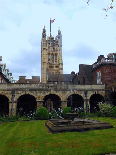 Westminster Abbey, a Cloister View
