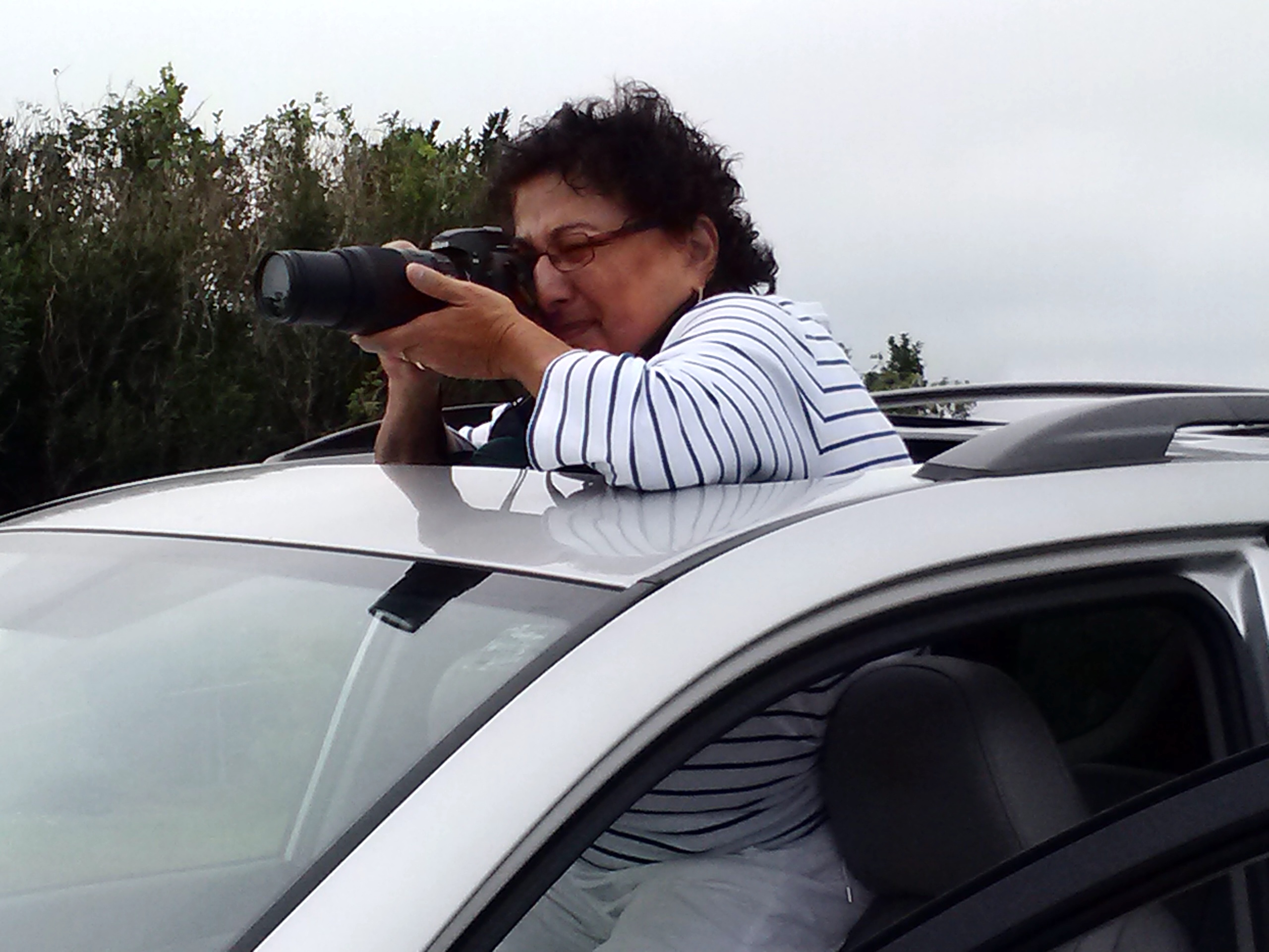 Marjorie Photographing