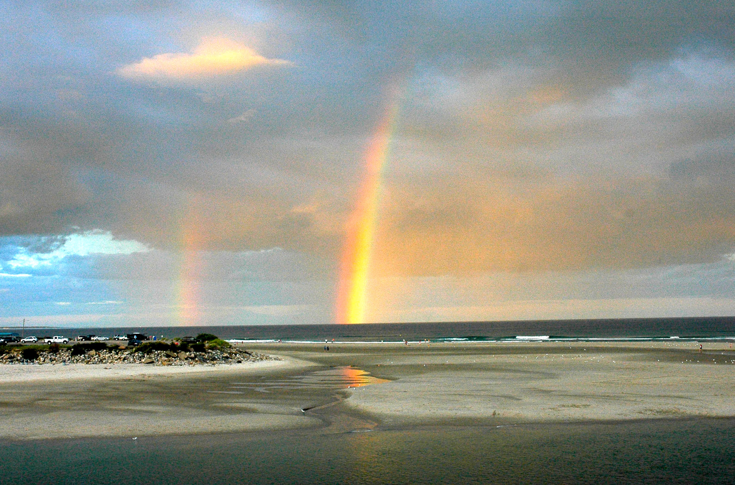 Double Rainbow At Day's End