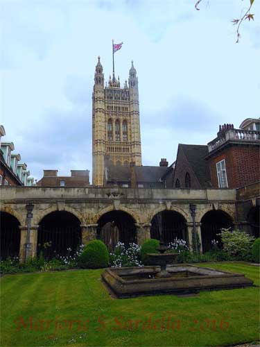 Westminster Abbey, Cloister View ~ London, England