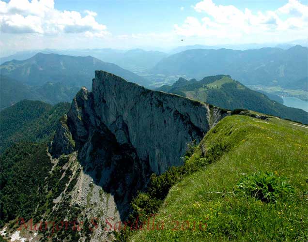 The Alps from Mount Schafberg ~ Salzkammergut, Austria