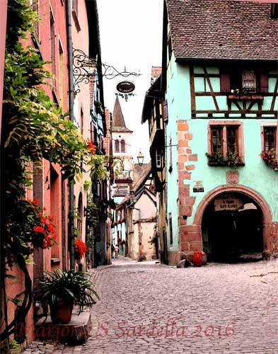 Rue St, Nicolas ~ Kaysersberg, France